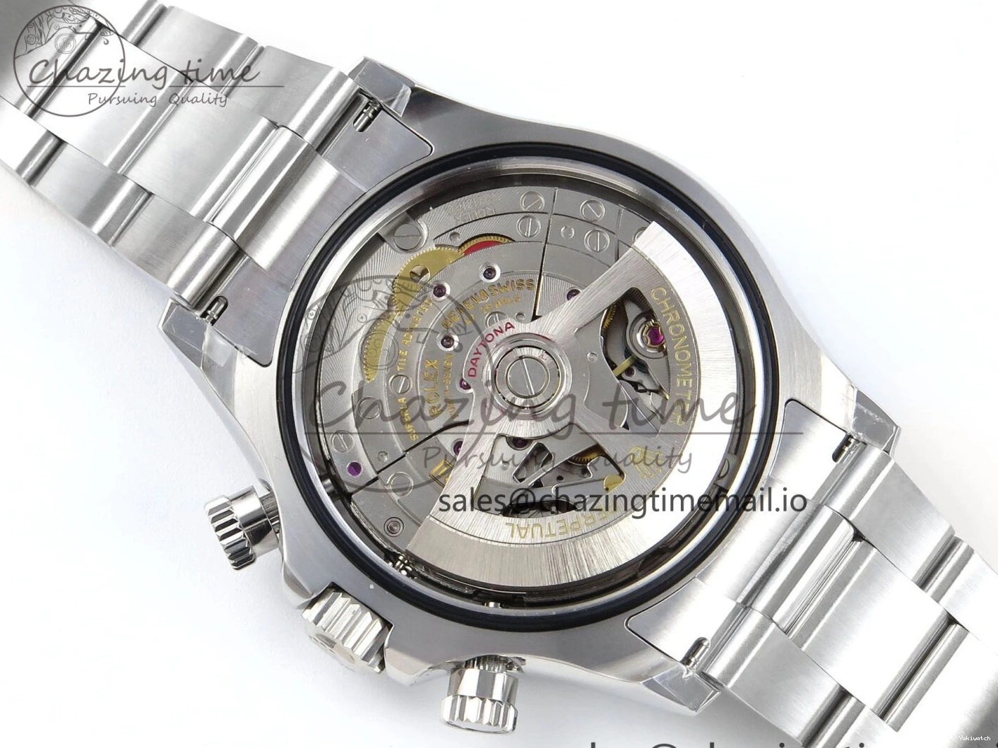 SH4131 QF on Black Edition Strap 126500 SS Daytona Bracelet 1:1 Best V5 Dial 0302